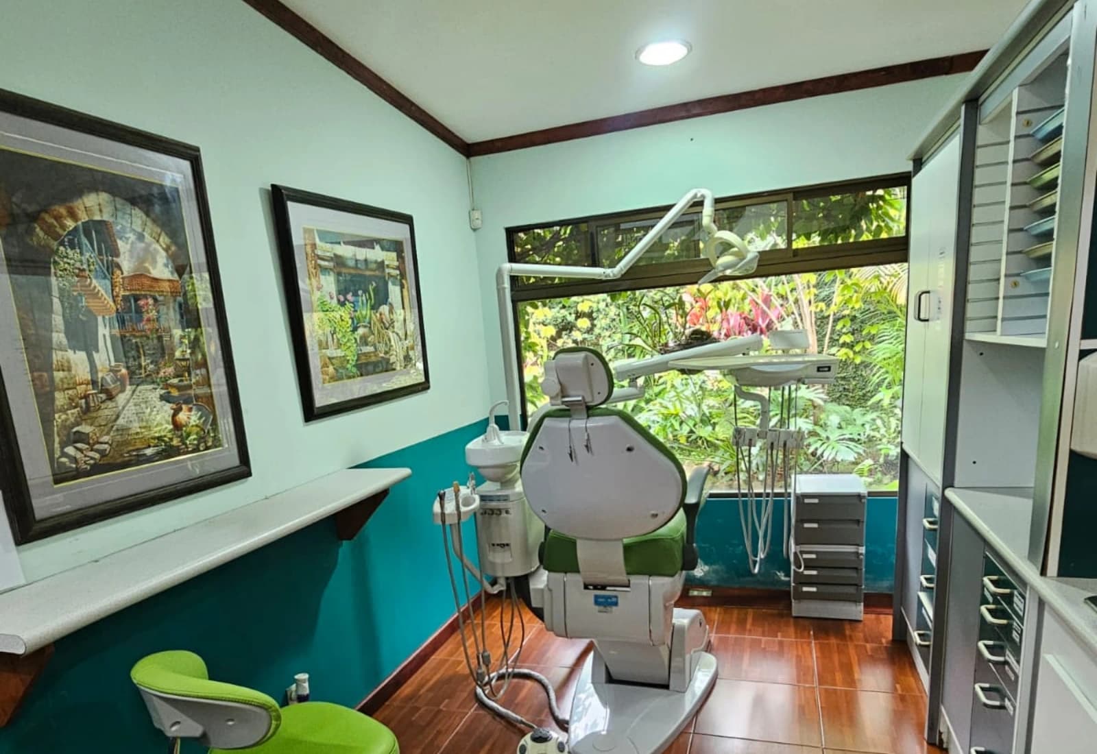 Consultorio con ambiente fresco